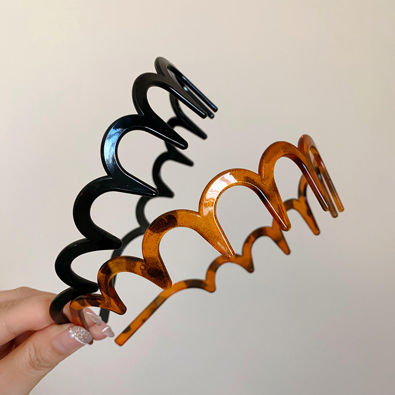 Resin Art Ocean - Trendy Wave Resin Amber Brown Black