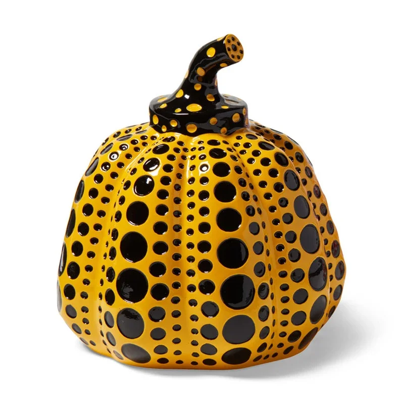 Resin Art Ocean - Kusama Yayoi Pumpkin Statue Japanese Art