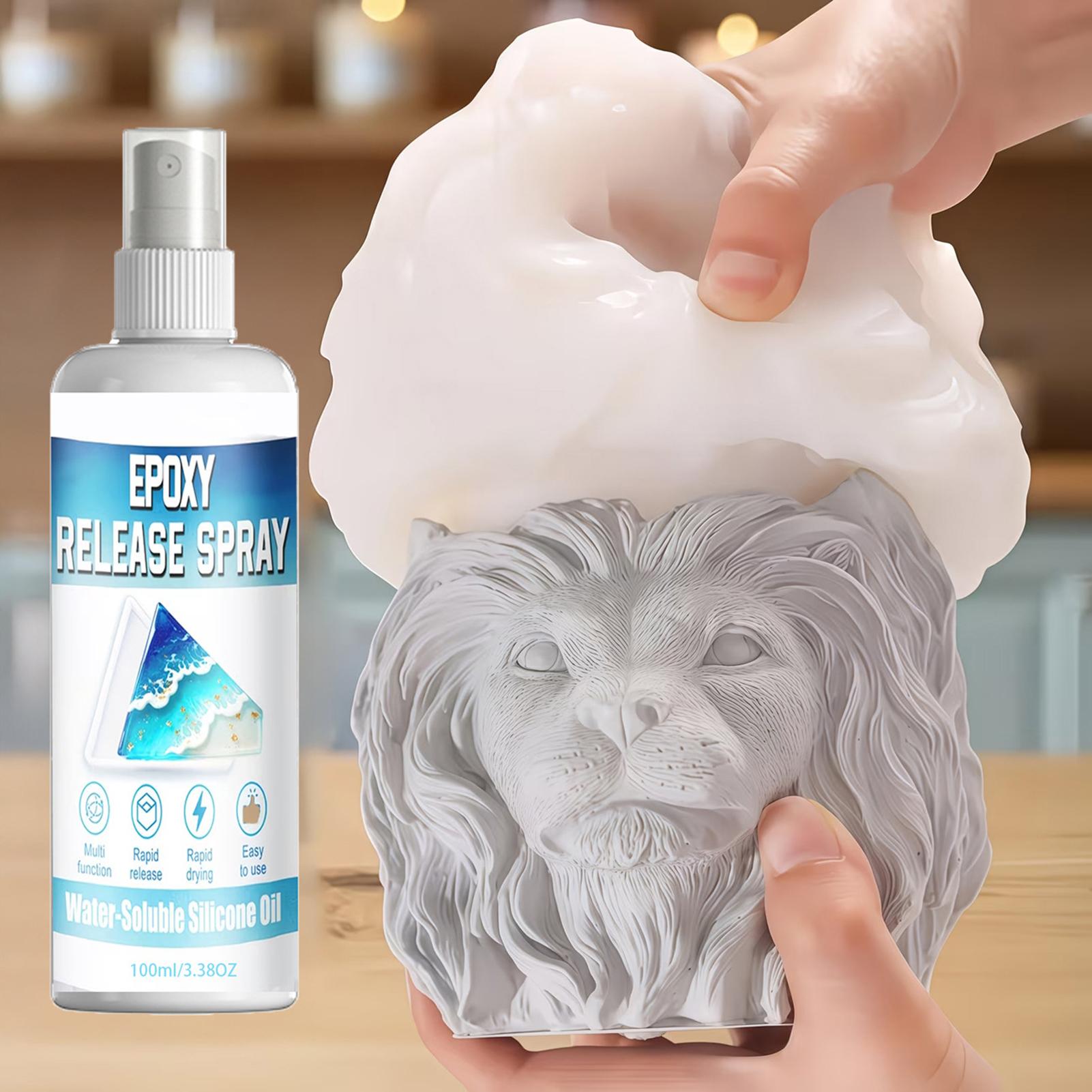 100ml Silicone Release Spray E - đánh giá và giá Resin Art Guide