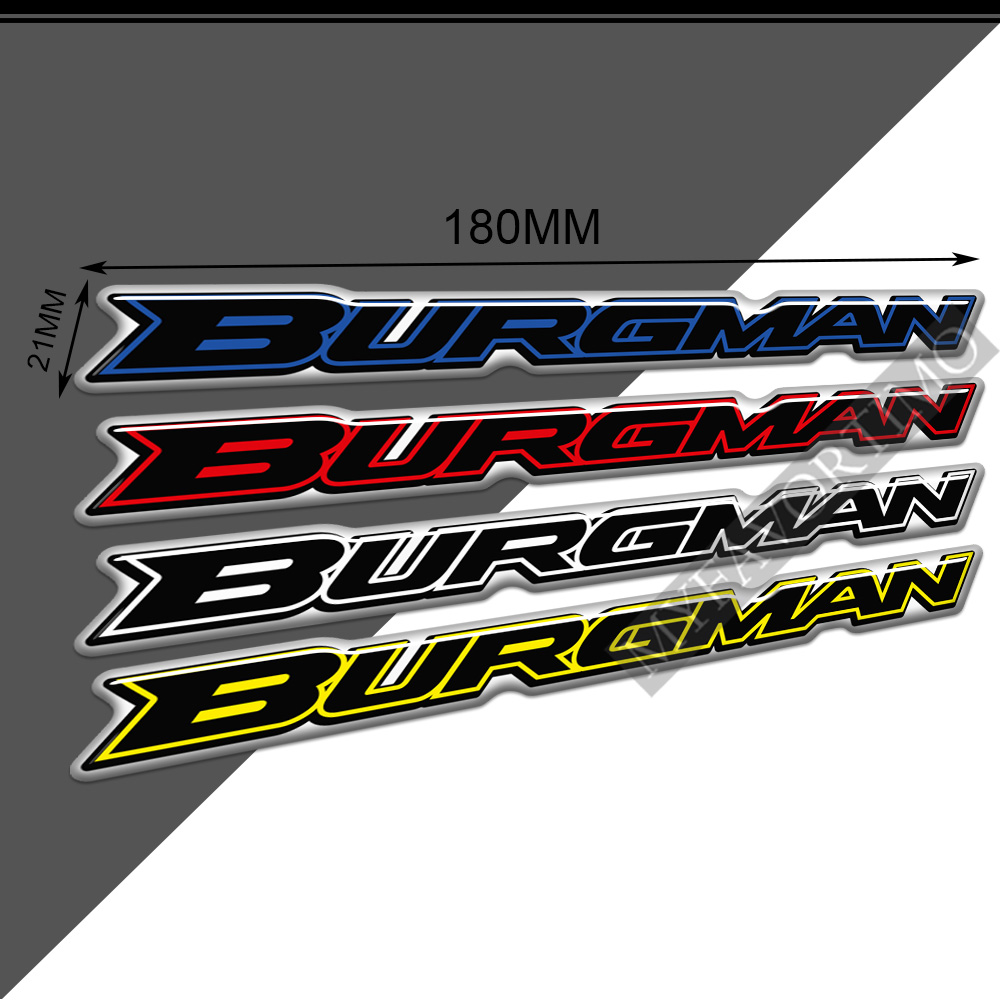 For Suzuki Burgman AN125 AN200 - đánh giá và giá Resin Art Logo