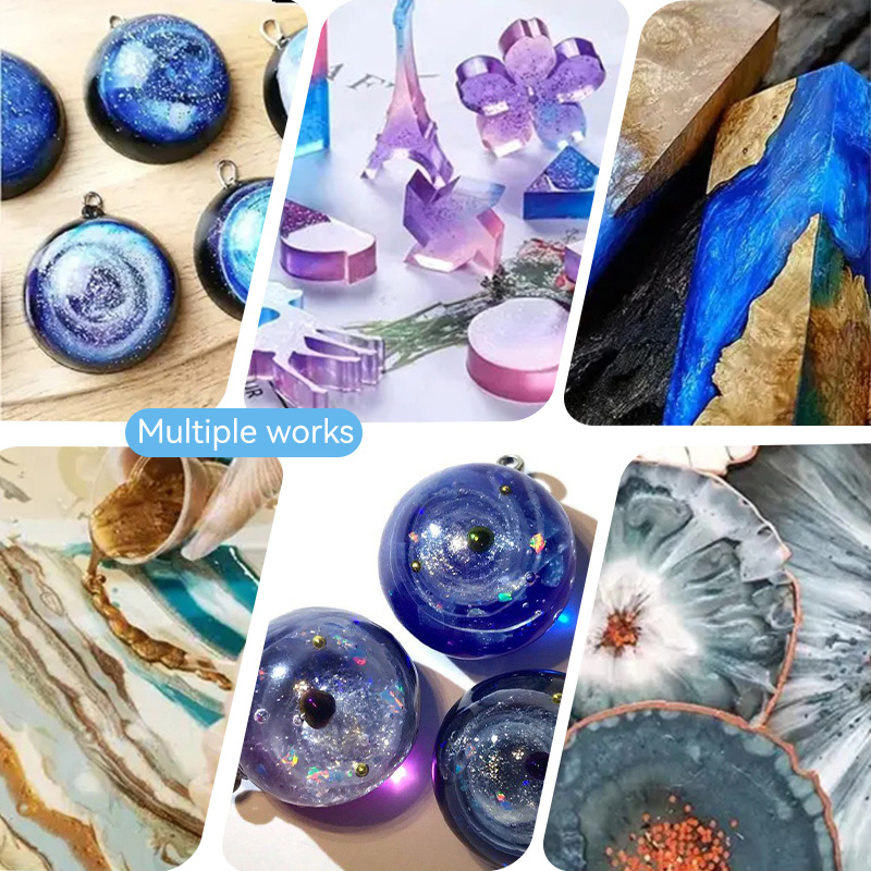 Starry Sky Epoxy Resin Pigment - đánh giá và giá Resin Art Glue