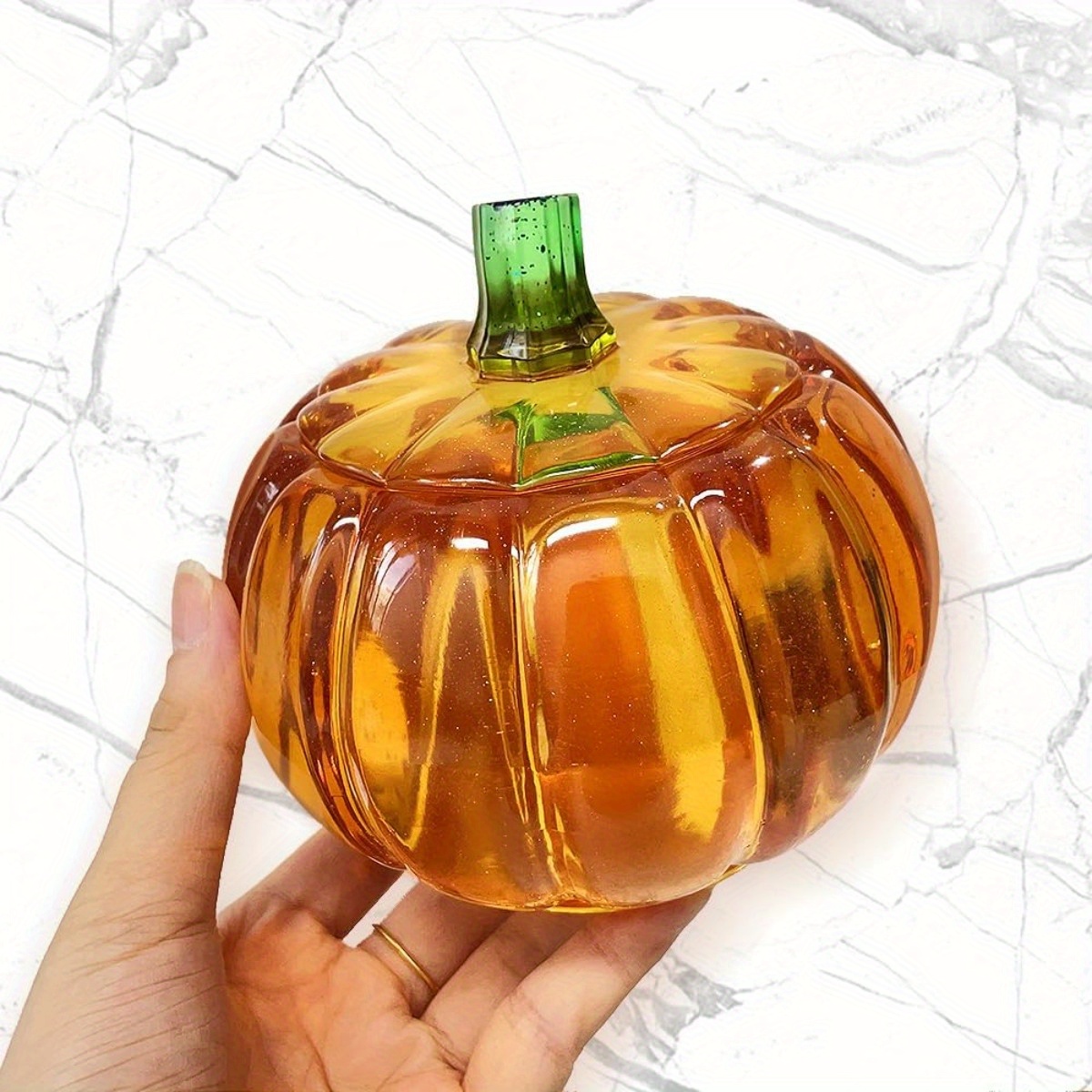 5'' Large Pumpkin Jar Mold, Ha - đánh giá và giá Resin Art Guide