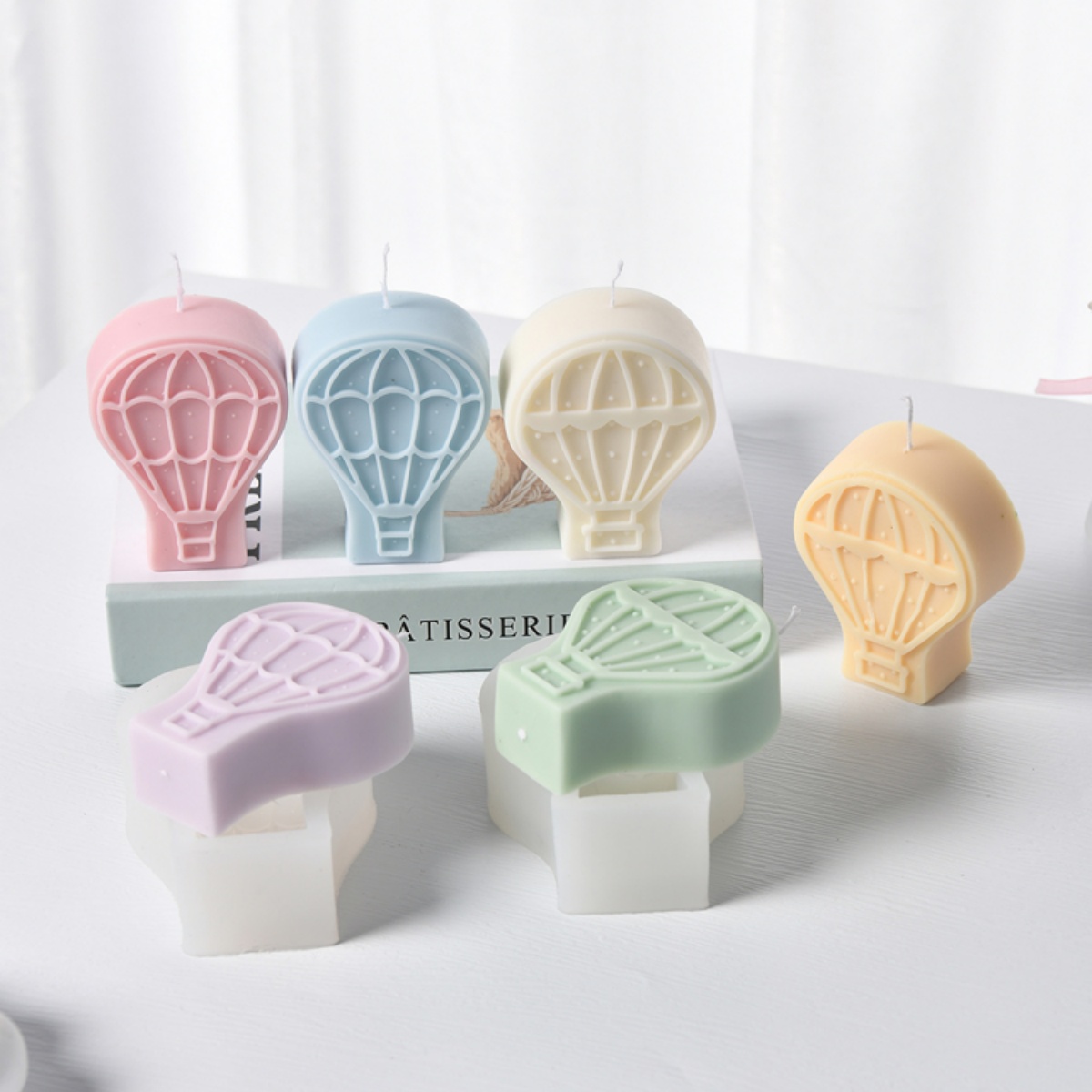 Hot Air Balloon Shape Candle S - đánh giá và giá Resin Art Heat Gun