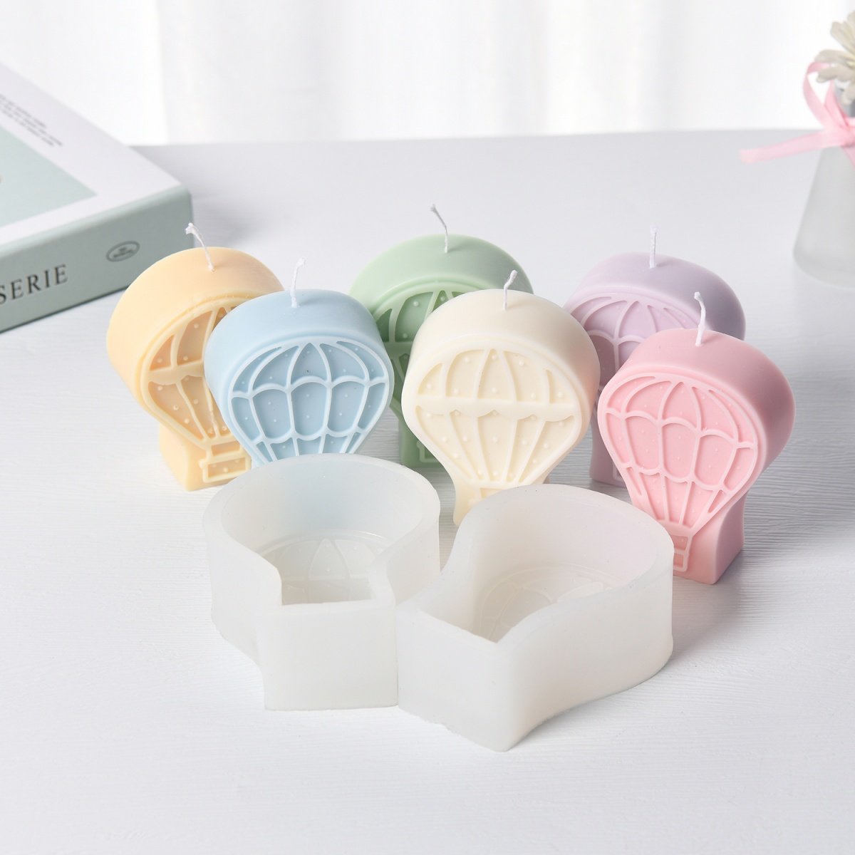 Hot Air Balloon Shape Candle S - đánh giá và giá Resin Art Heat Gun