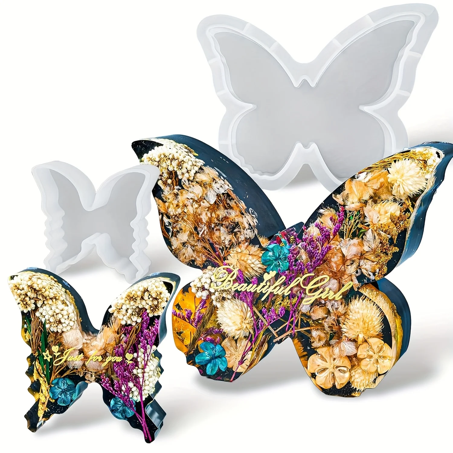 Two sizes of butterfly resin m - đánh giá và giá Resin Art Guide