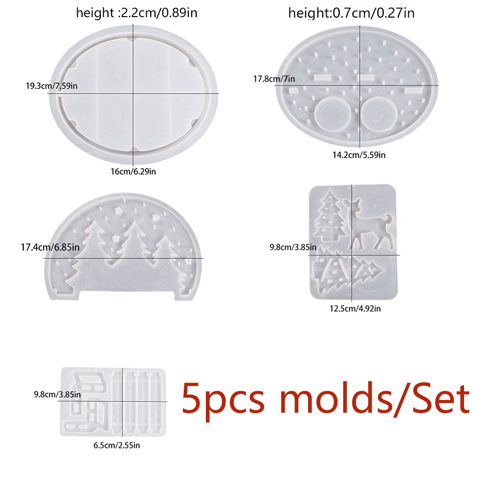Christmas Elk Tealight Candle  - đánh giá và giá Resin Art Guide