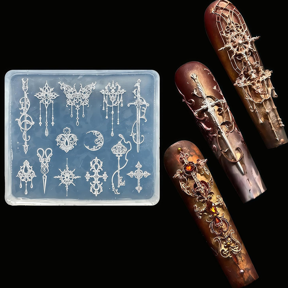 Arrow Silicone Mold Moon Resin - đánh giá và giá Resin Art Template