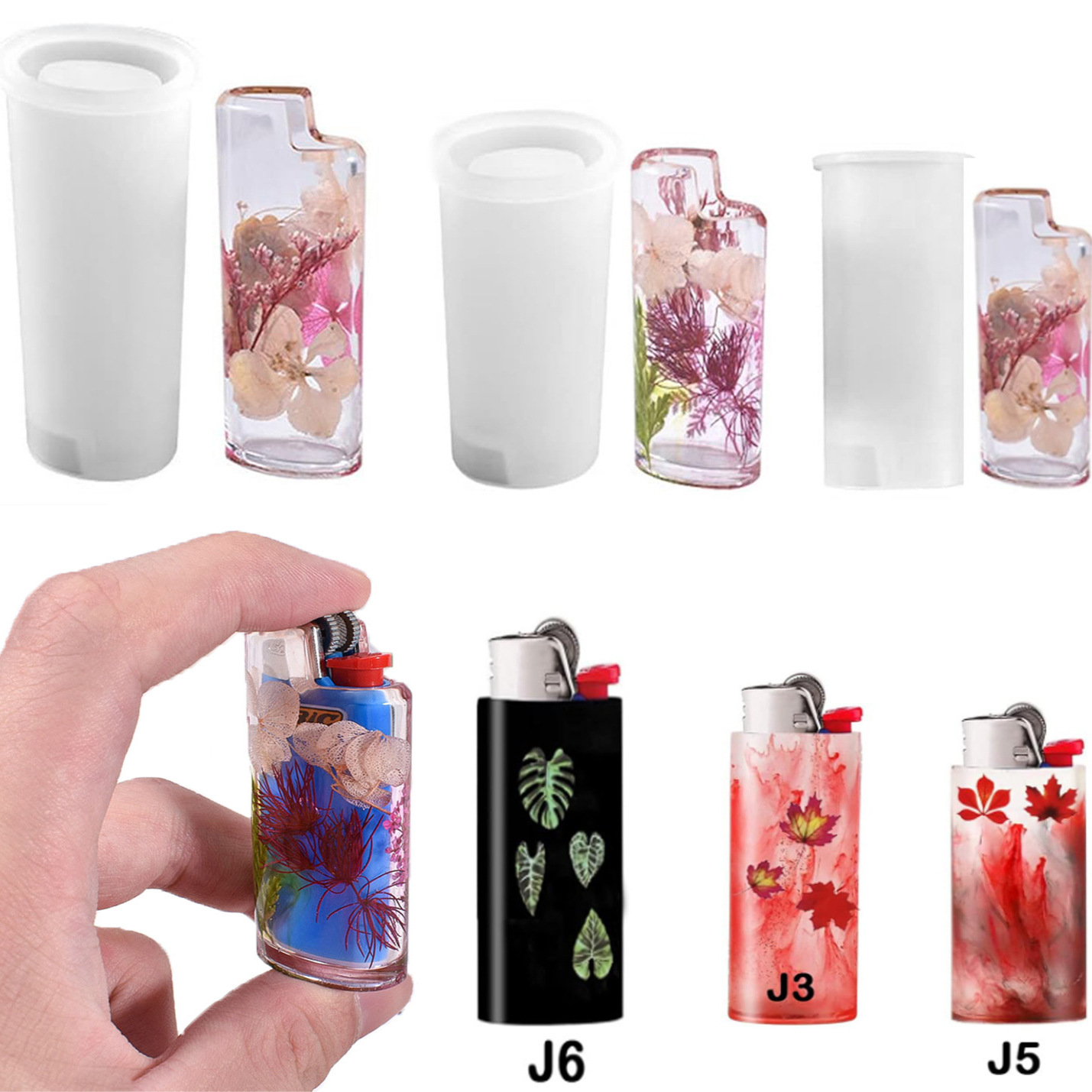 DIY Lighter Case Cover Silicon - đánh giá và giá Resin Art Guide
