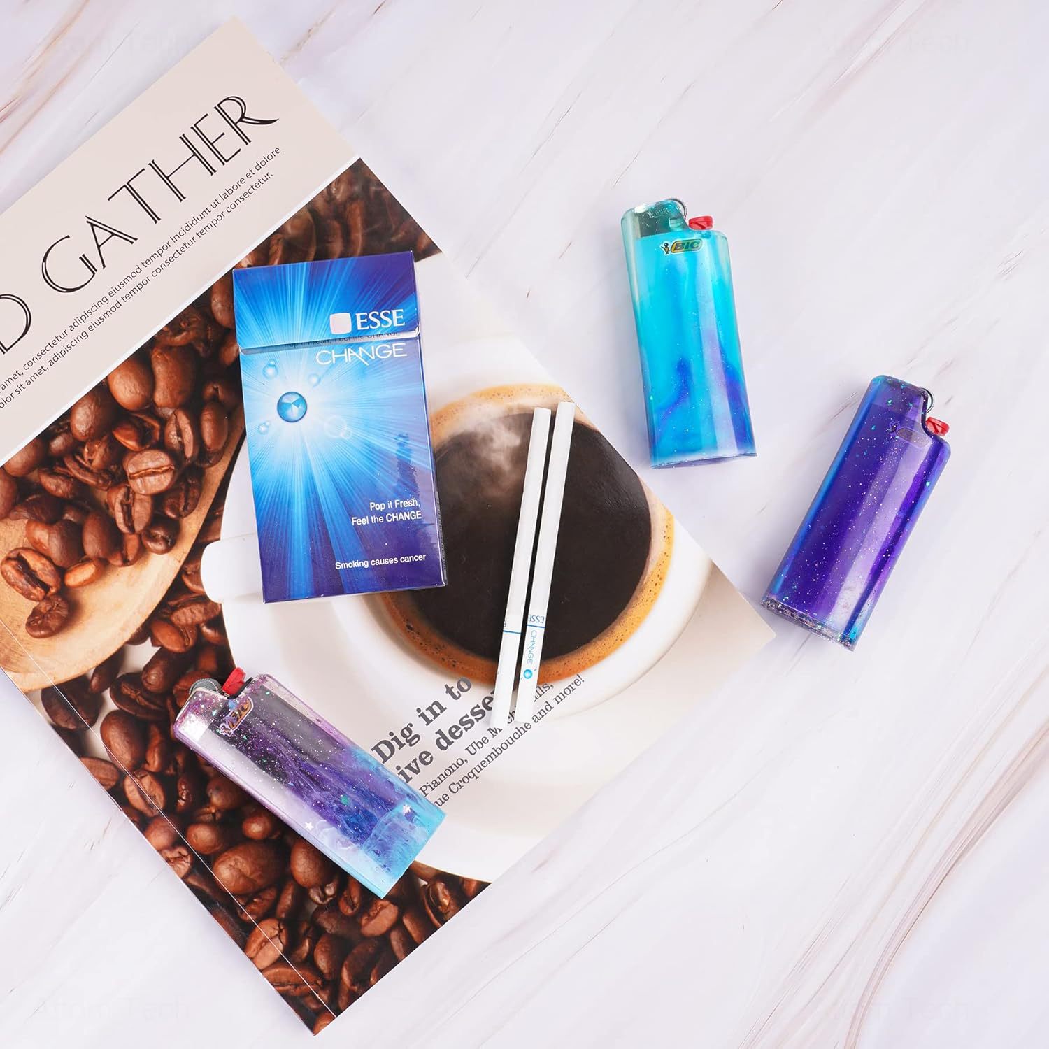 DIY Lighter Case Cover Silicon - đánh giá và giá Resin Art Guide