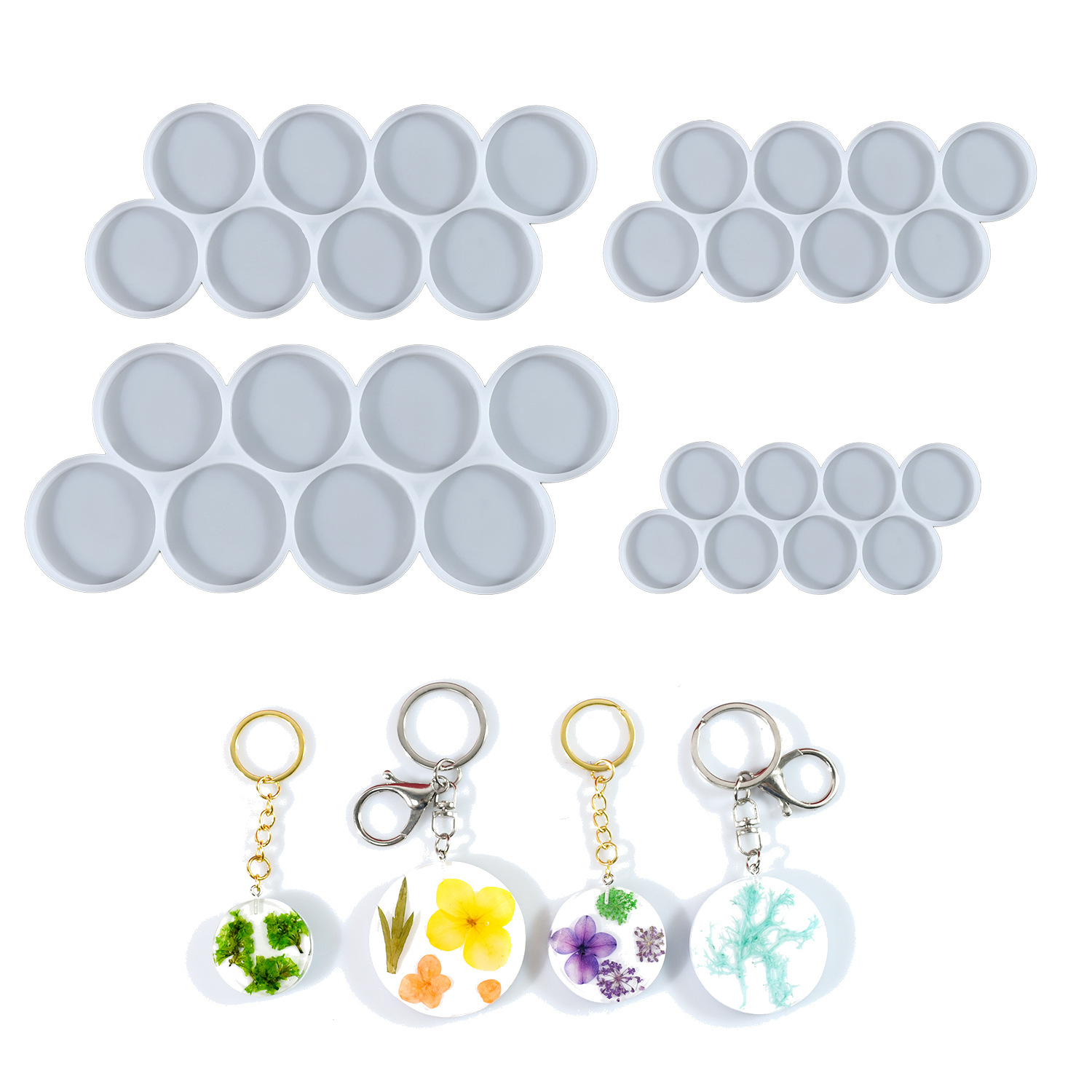 1.25-2 inch Circle Grip Round  - đánh giá và giá Resin Art Guide