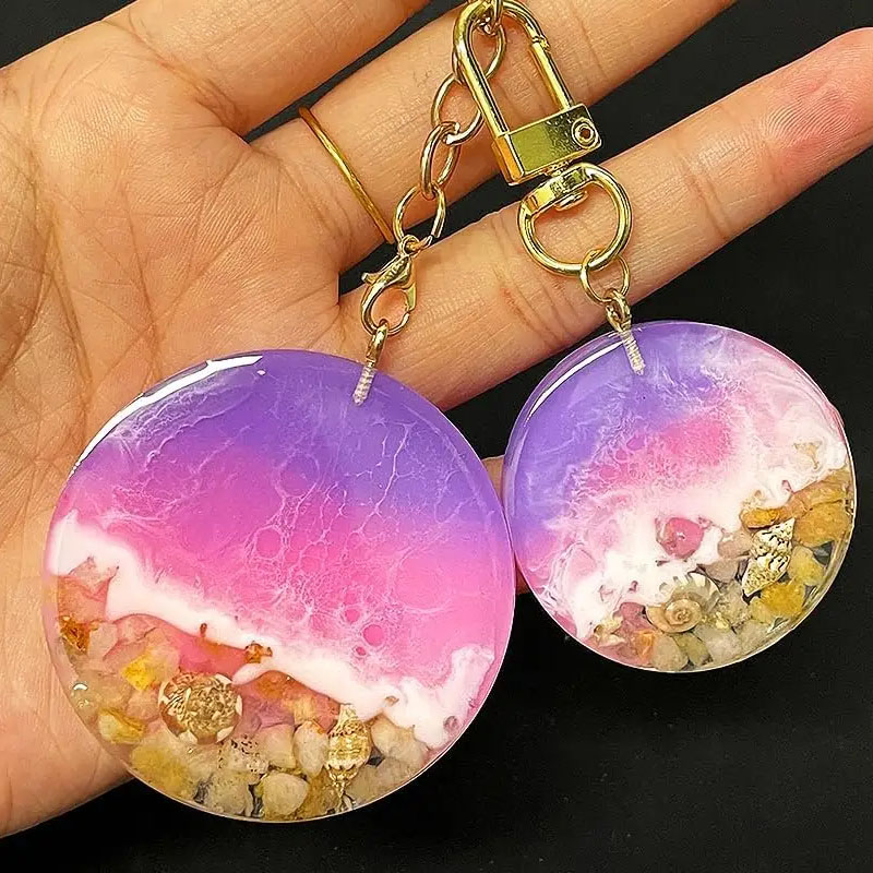 1.25-2 inch Circle Grip Round  - đánh giá và giá Resin Art Guide