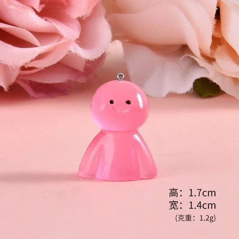 10Pcs Glow In Dark Cartoon Dol - đánh giá và giá Resin Art Materials
