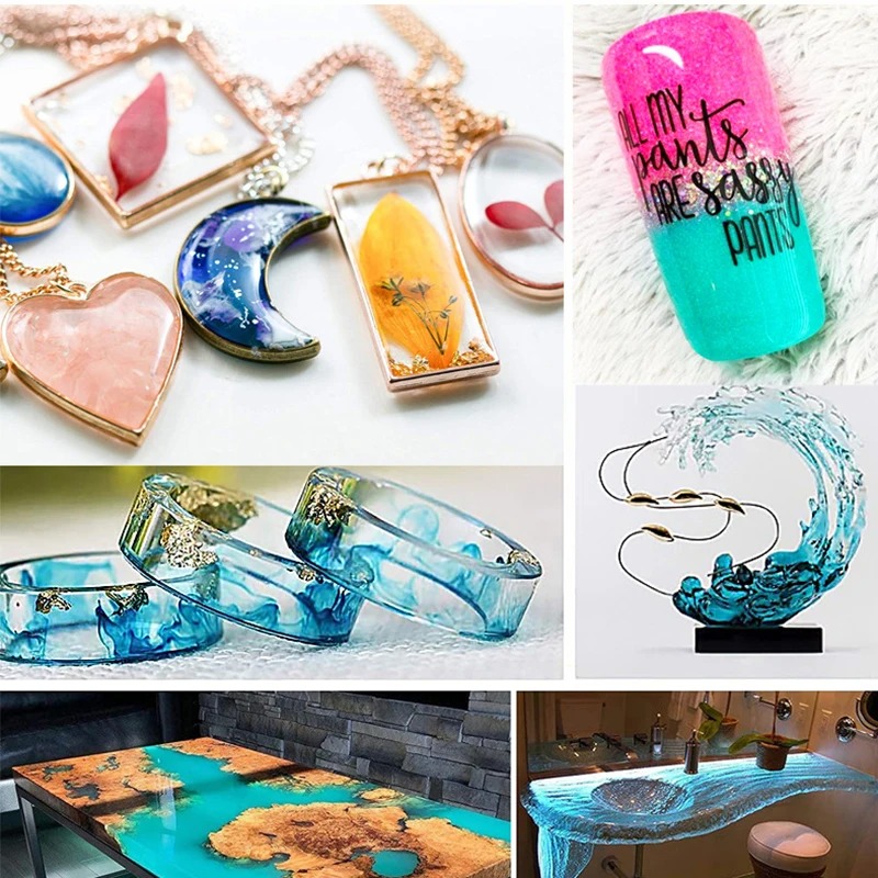 30Colors 5ml Epoxy Resin Pigme - đánh giá và giá Resin Art Glue