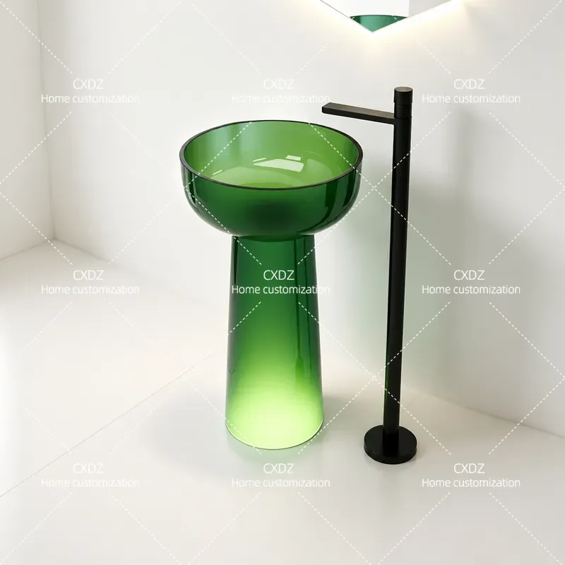 Column Basin Integrated Floor  - đánh giá và giá Resin Art Floor