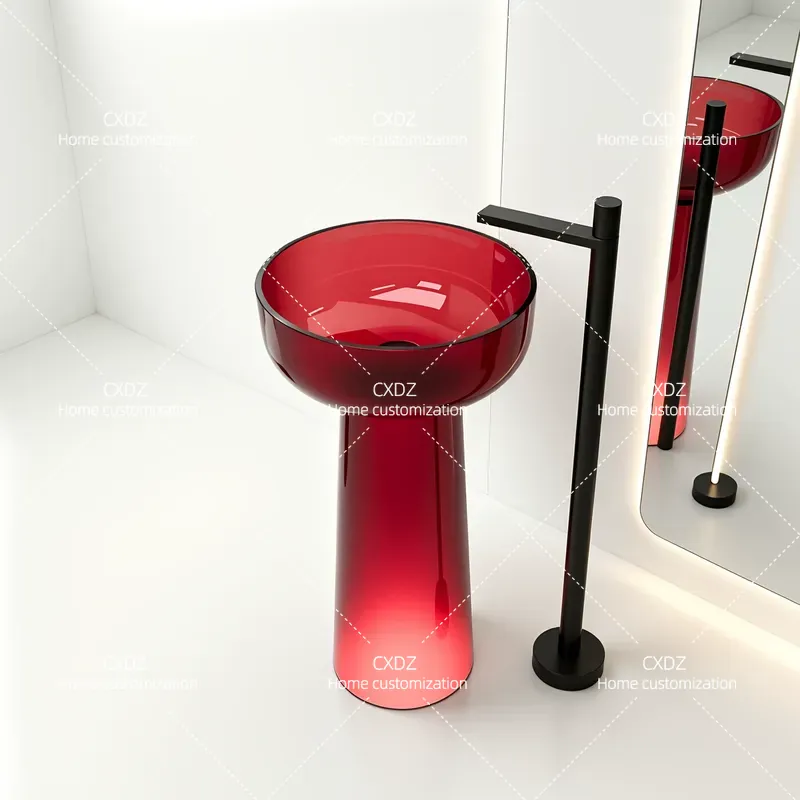 Column Basin Integrated Floor  - đánh giá và giá Resin Art Floor