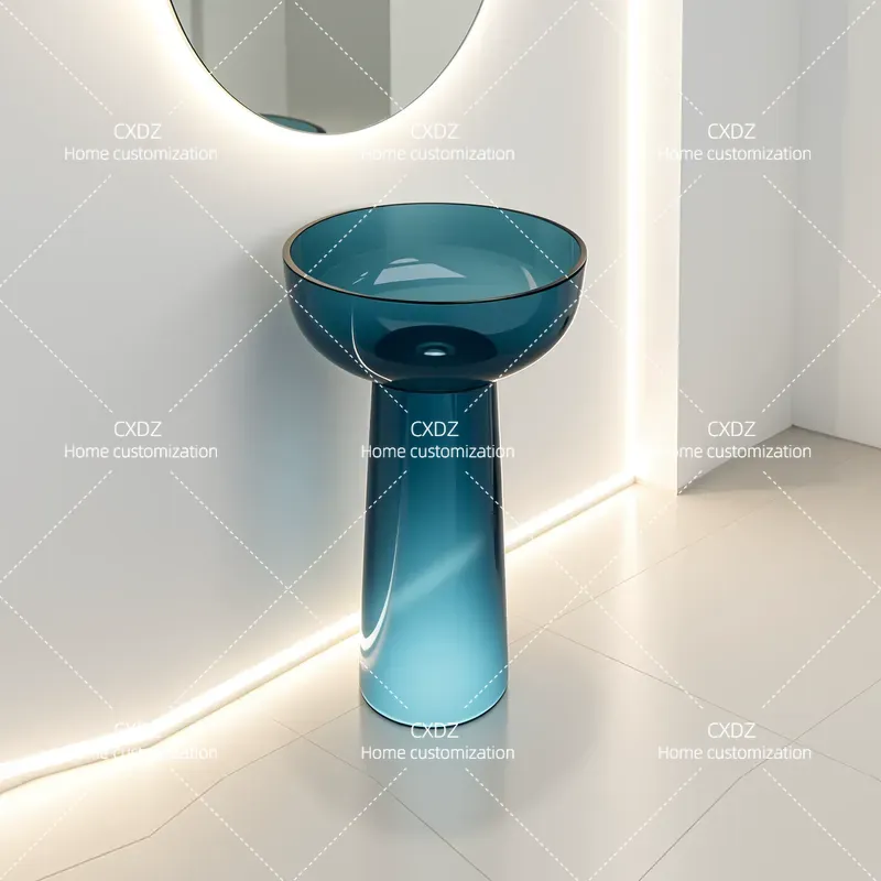 Column Basin Integrated Floor  - đánh giá và giá Resin Art Floor