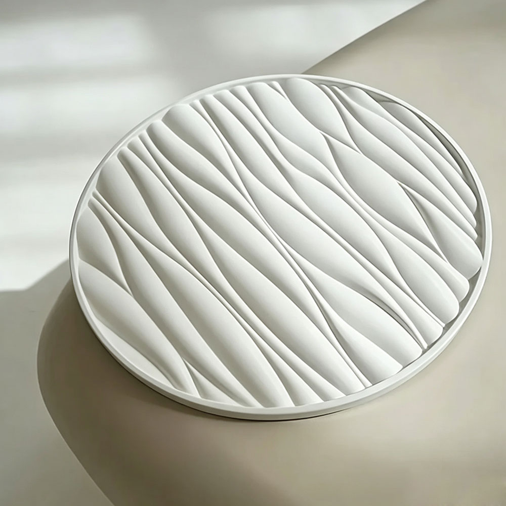 Large Round Tray Silicone Mold - đánh giá và giá Resin Art Ocean