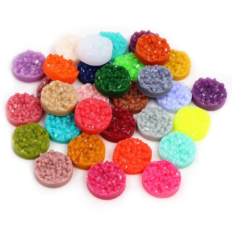 40pcs Resin Druzy Cabochons Do - đánh giá và giá Resin Art Calligraphy