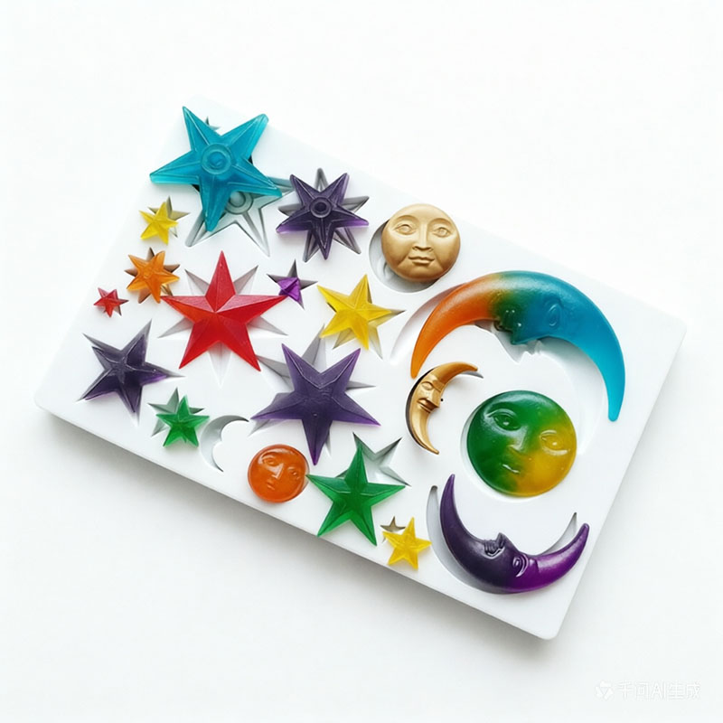 Sun Face Moon Stars Polymer Cl - đánh giá và giá Resin Art Guide