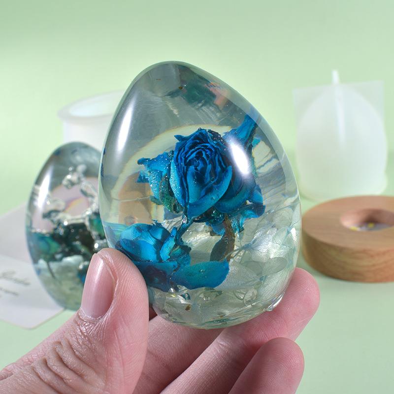Hot Egg-Shaped Silicone Mold C - đánh giá và giá Resin Art Heat Gun