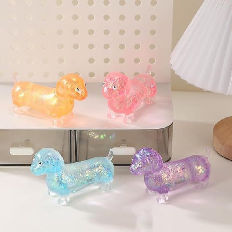 Glitter Dachshund Soft Stretch - đánh giá và giá Resin Art Materials