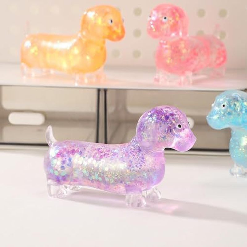 Glitter Dachshund Soft Stretch - đánh giá và giá Resin Art Materials