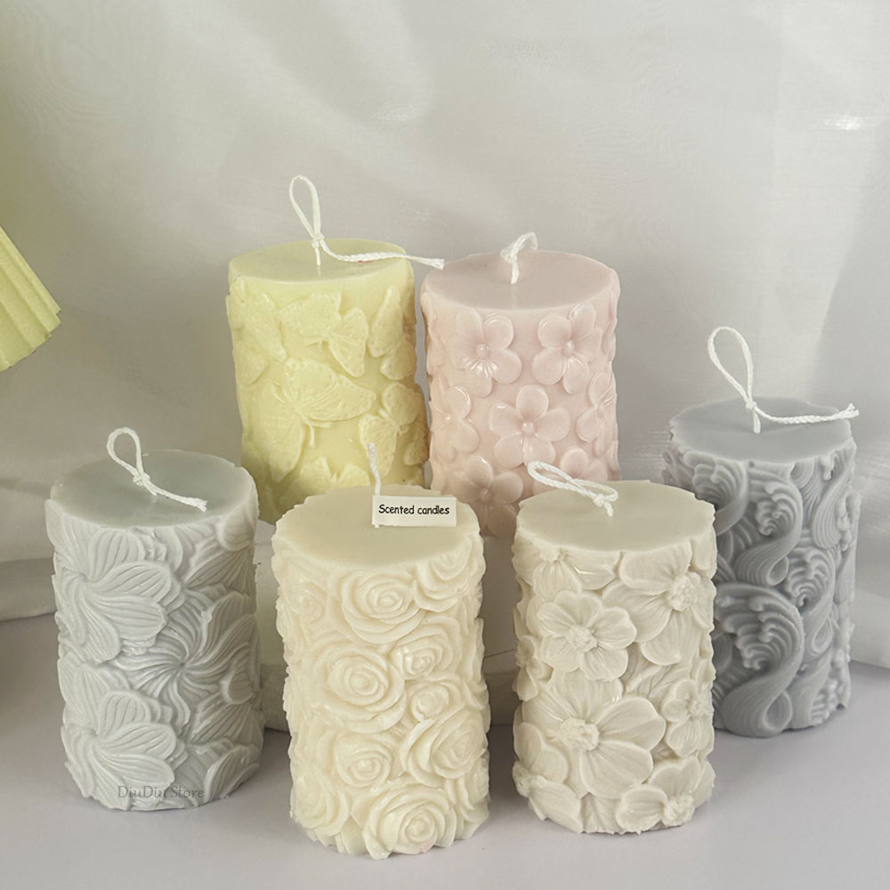Flower Butterfly Columnar Sili - đánh giá và giá Resin Art Ocean