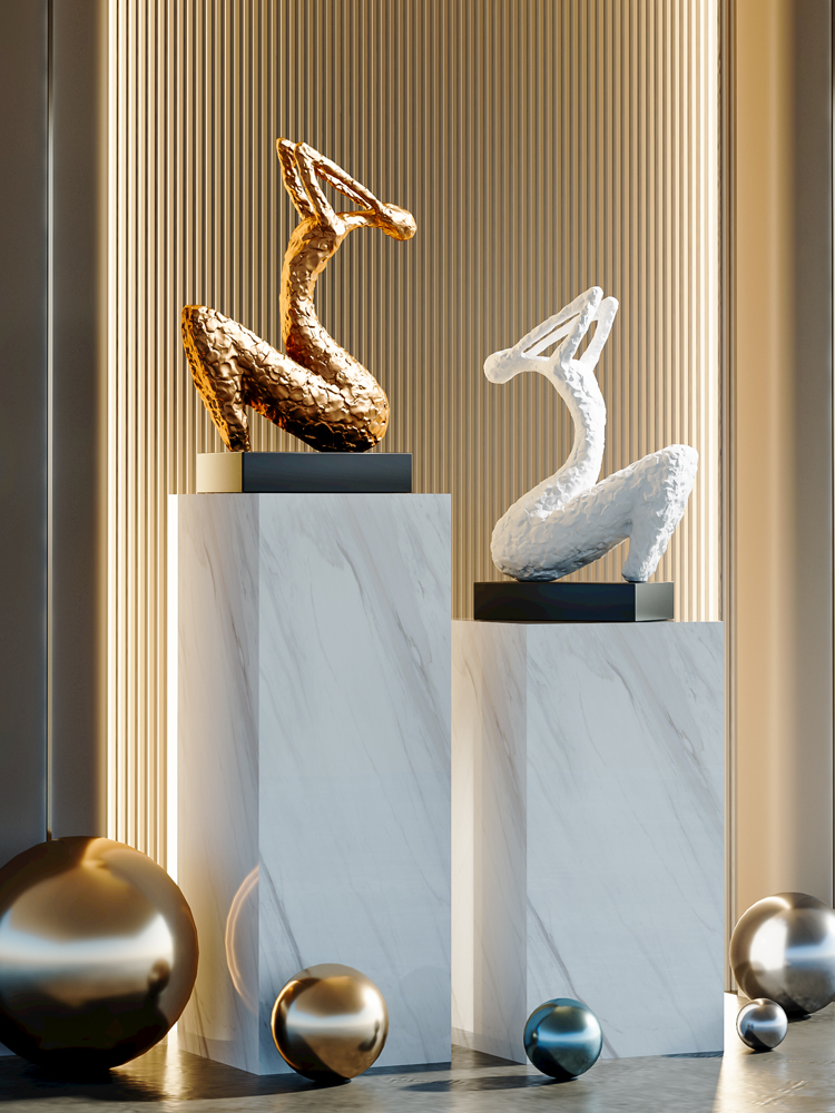 Home Decor Sculpture Creative  - đánh giá và giá Resin Art Floor