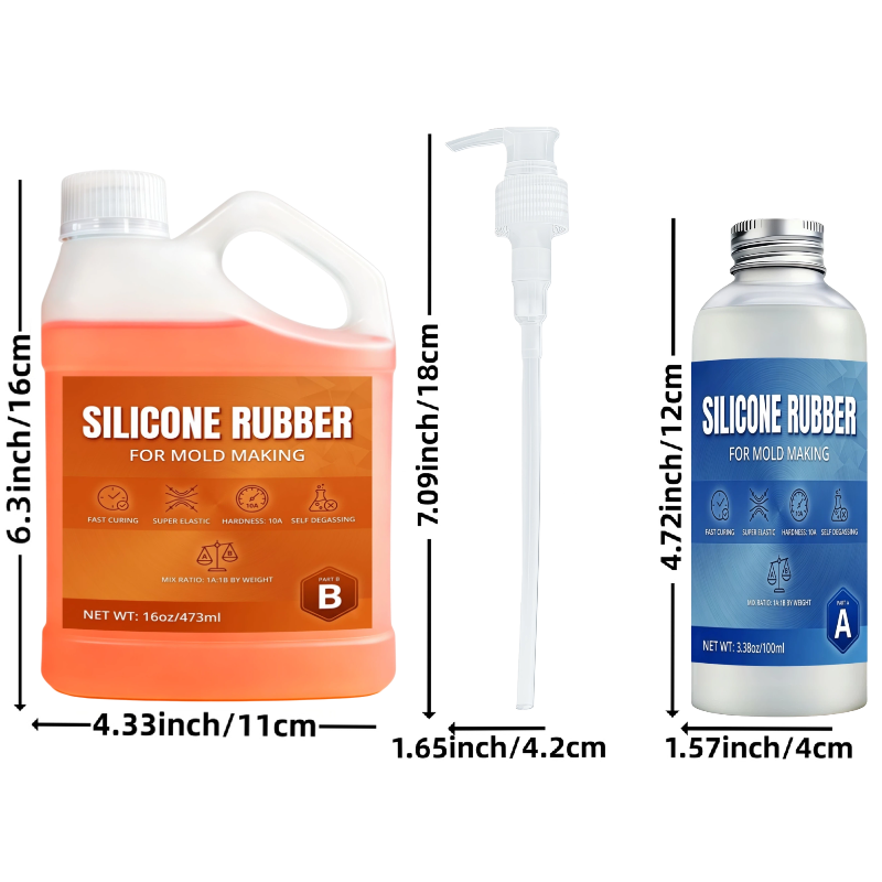 Durable Liquid Rubber Material - đánh giá và giá Resin Art Materials