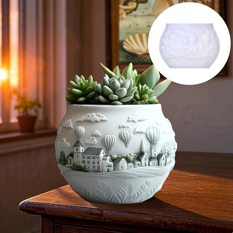 DIY Hot Air Balloon Town House - đánh giá và giá Resin Art Heat Gun