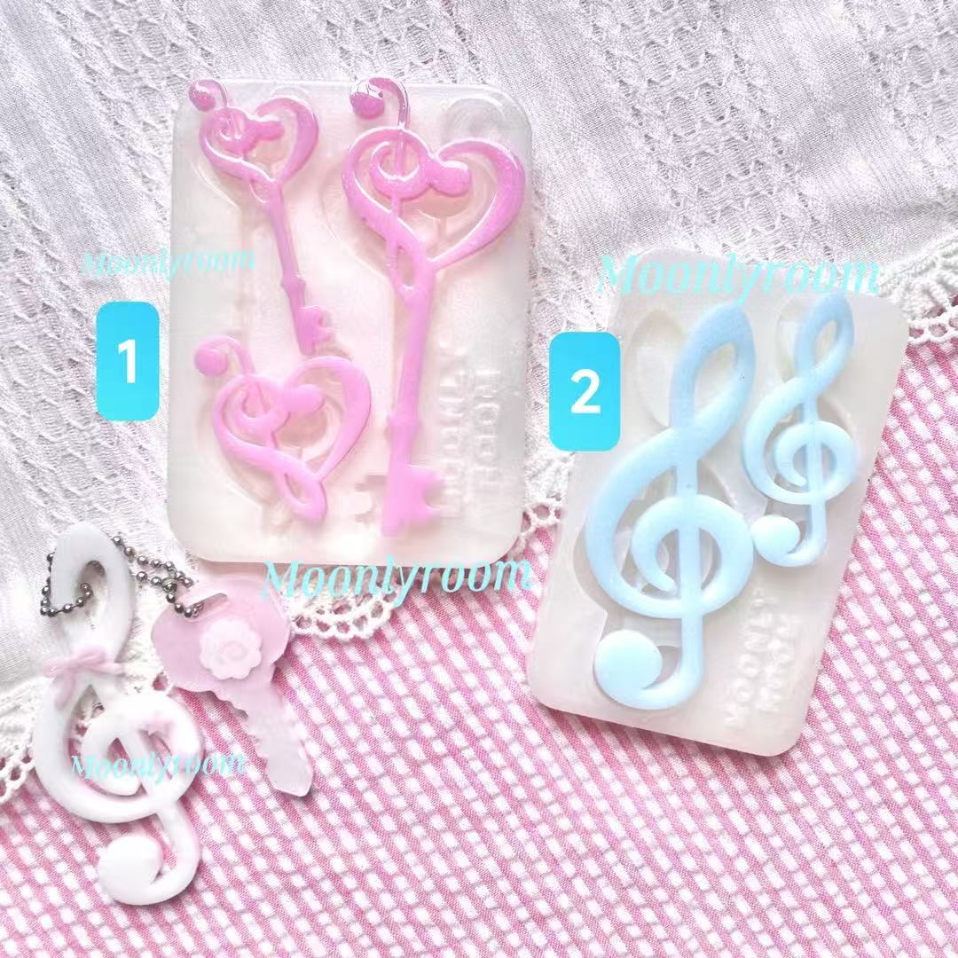 Musical Note Accessories Resin - đánh giá và giá Resin Art Guide