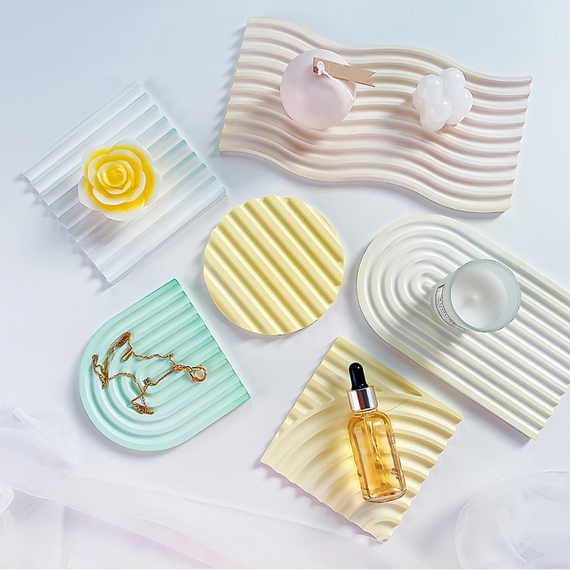 DIY Striped Wave Tray Mold For - đánh giá và giá Resin Art Ocean