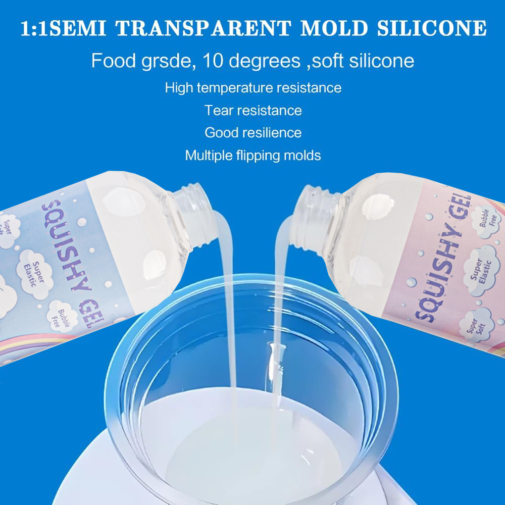Squishy Gel Soft Liquid Resin  - đánh giá và giá Resin Art Glue