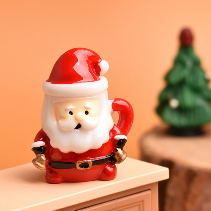 Mini Santa Teacup Ornament - R - đánh giá và giá Resin Art Materials