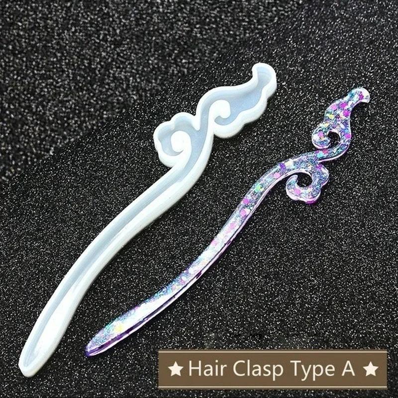 New Transparent Hairpin Silico - đánh giá và giá Resin Art Materials