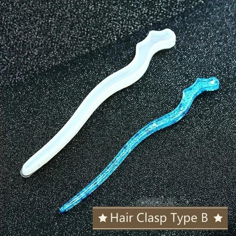 New Transparent Hairpin Silico - đánh giá và giá Resin Art Materials