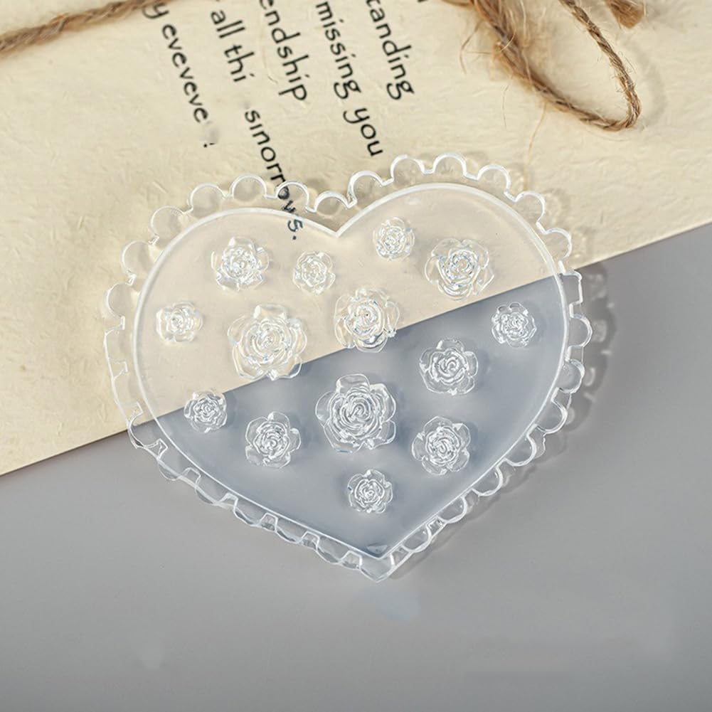 3D Flower Nail Molds Silicone  - đánh giá và giá Resin Art Template