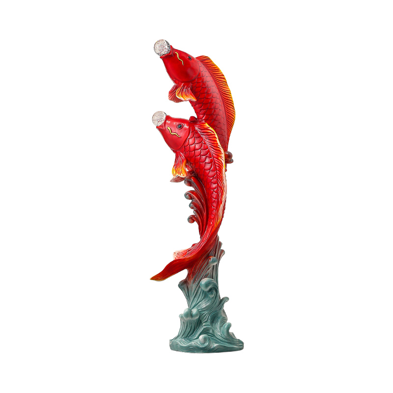 Five-Flavored Fish Sculpture,R - đánh giá và giá Resin Art Floor