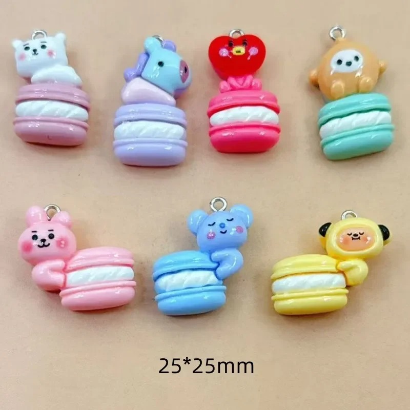 10pcs Mixed Cartoon Resin Char - đánh giá và giá Resin Art Materials
