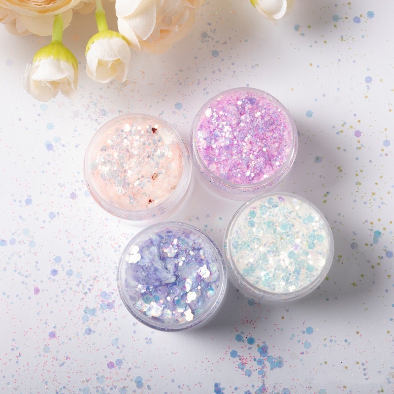 Mixed Holographic Glitter Set  - đánh giá và giá Mica Flake Resin