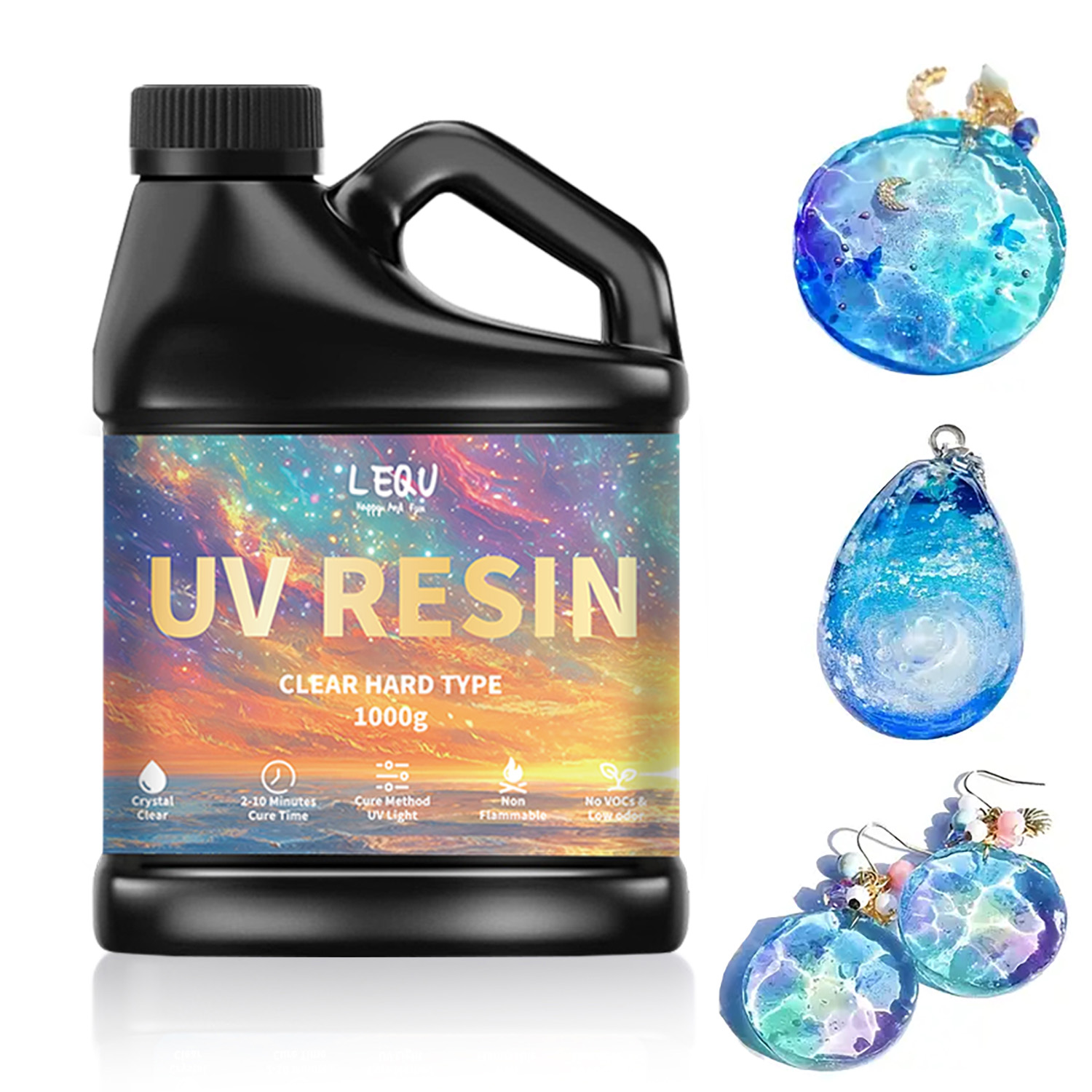 100/200/500/1000g UV Epoxy Res - đánh giá và giá Resin Art Glue