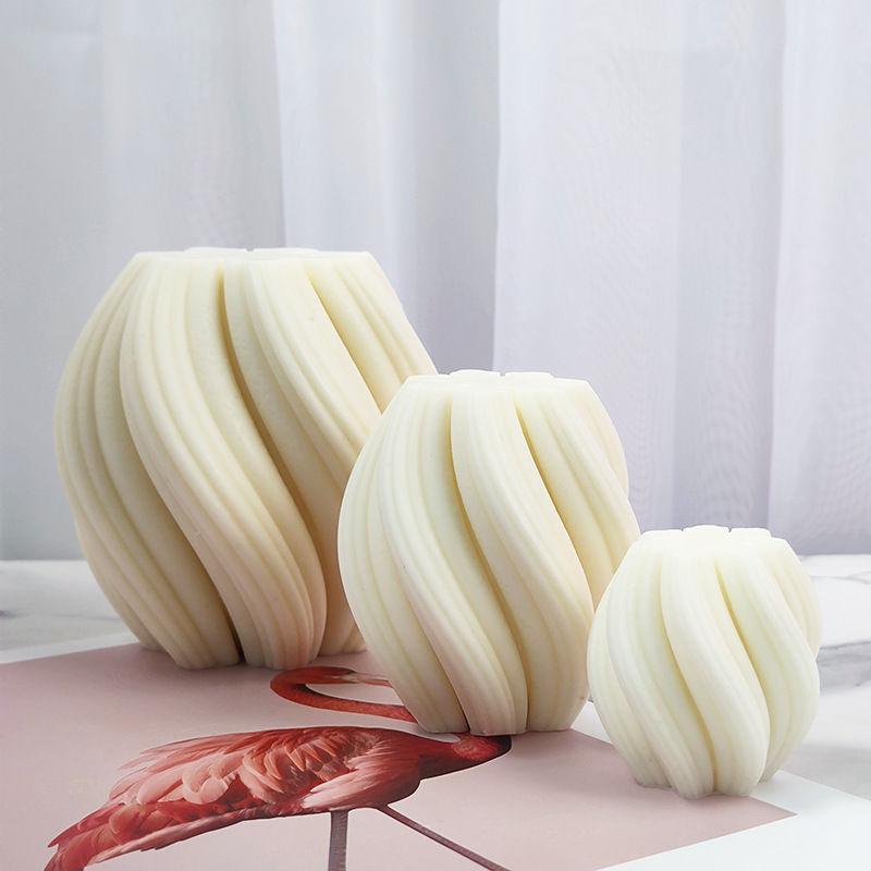 Hình Học Sọc Cột Nến Khuôn Lớn - đánh giá và giá Resin Art Ocean